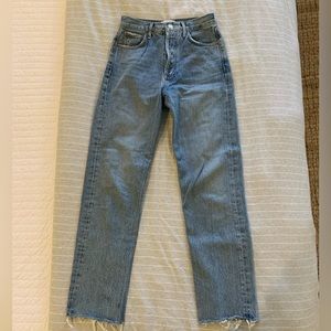 Agolde 90s pinch waist high rise straight jeans